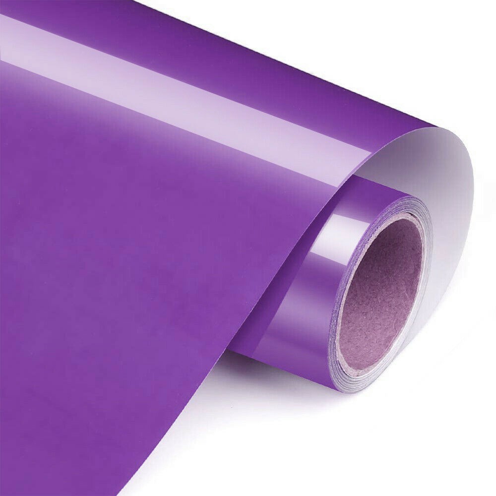 1x 2x Heat Transfer Vinyl HTV Roll Iron on Film Clothing DIY Easy Weed 12inx12ft