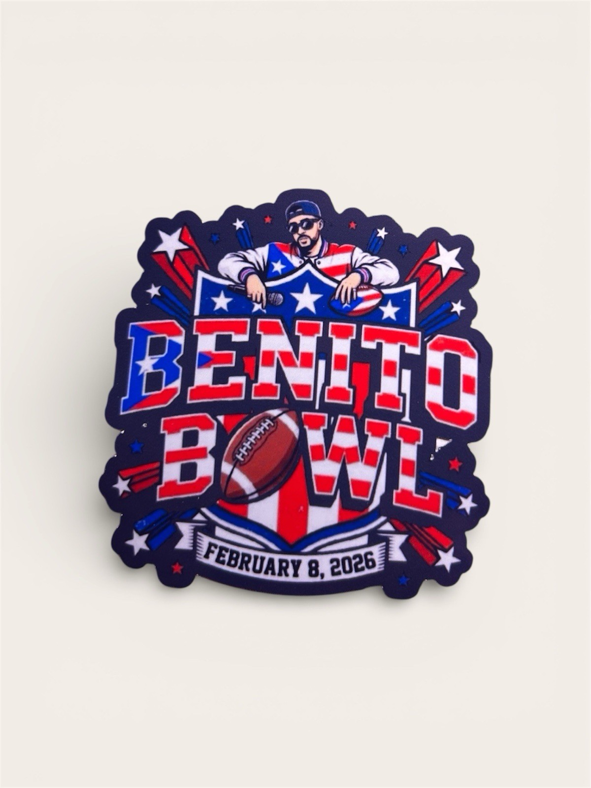 Benito Bowl Handmade Sticker