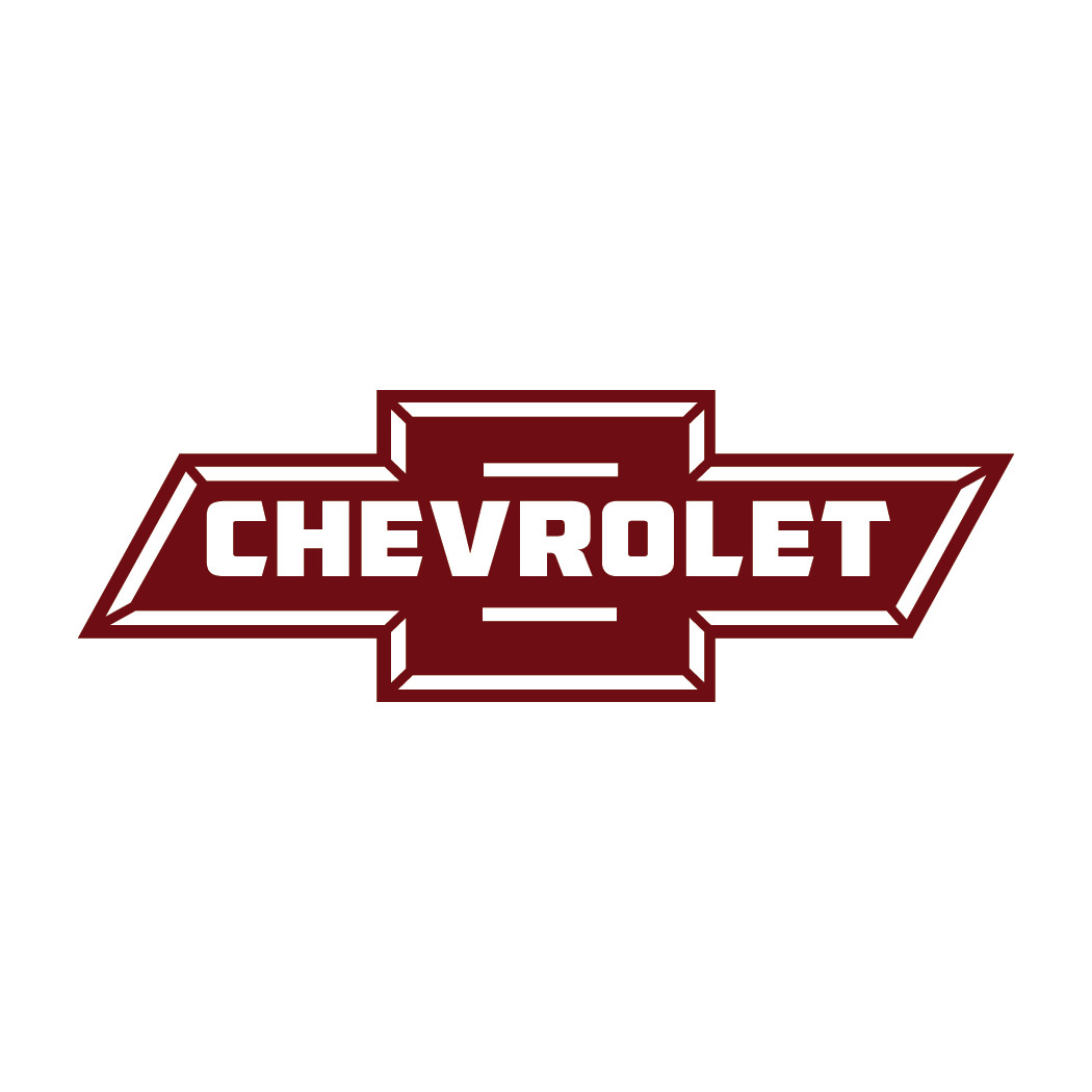 Chevy Chevrolet Bowtie Logo Multicolor die cut decal Made in USA 6+yr outdoor