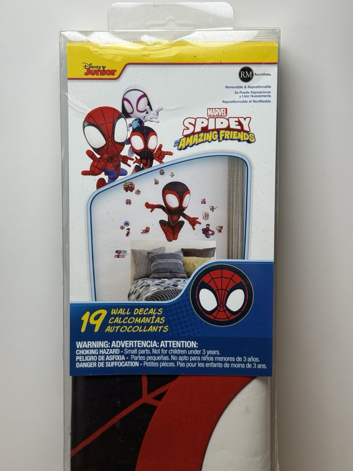 RoomMates RMK4925SCS Spidey and His Amazing Friends Peel and Stick Wall Decals