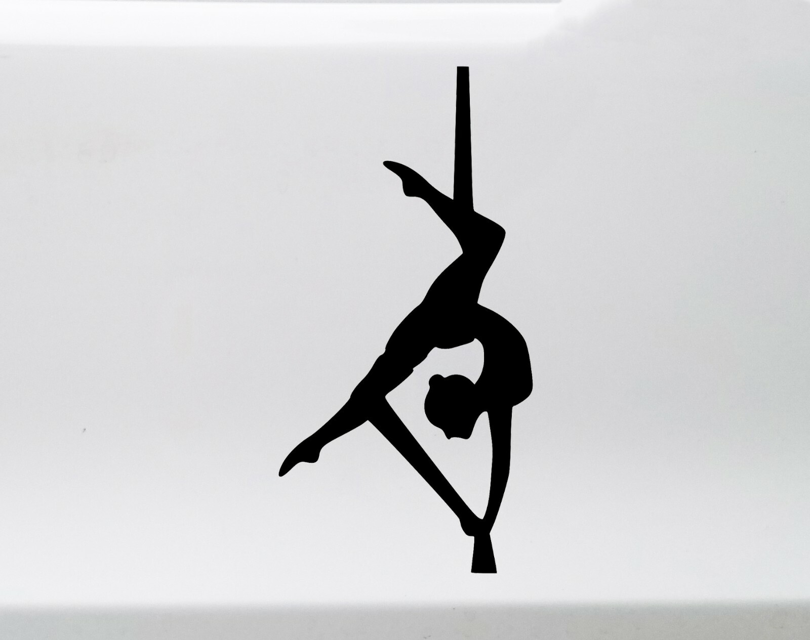 Aerial Silk Artist Vinyl Decal – Hoop Art Performer – Die Cut Sticker Acrobatics