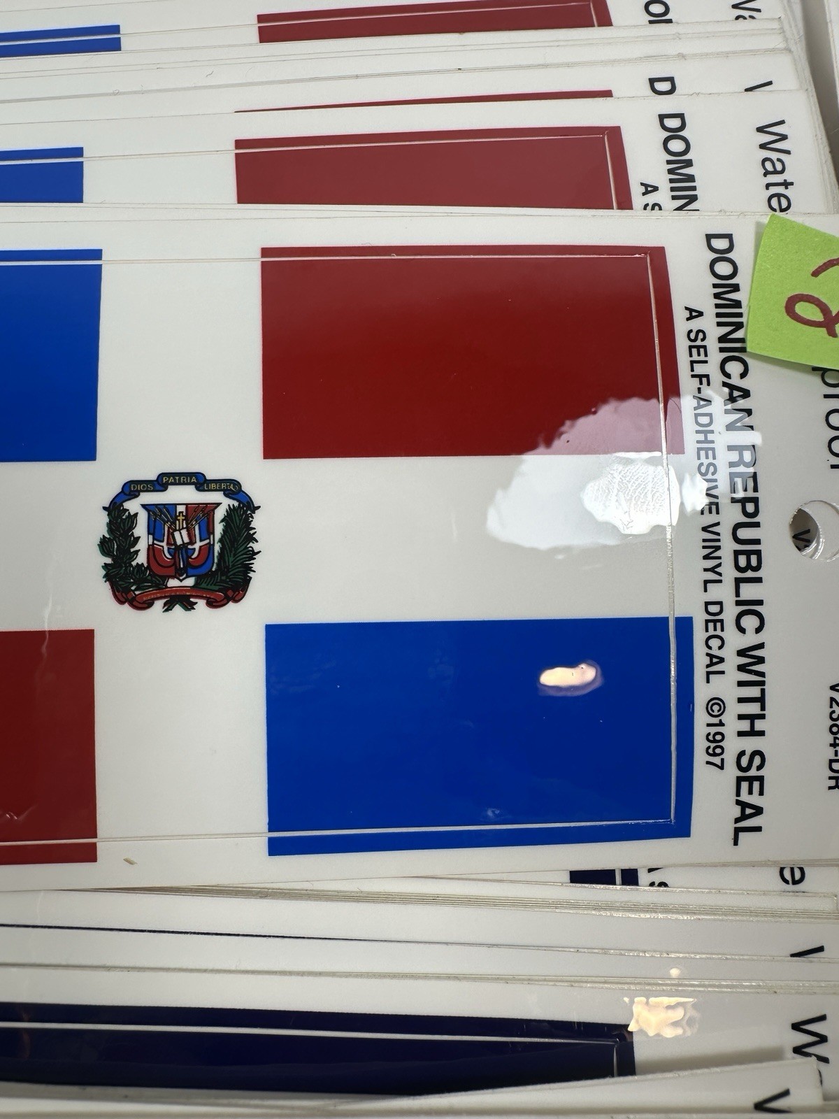Bulk Lot State Flags Sticker Vinyl Decals 4” self Adhesive. 198 Stickers