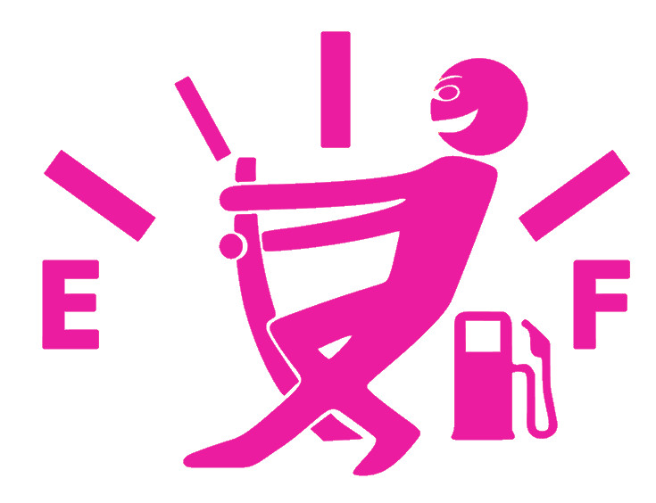 HOLD GAS GAUGE FULL, GAS, Decal Stickers for Cars, Laptops, Tablets