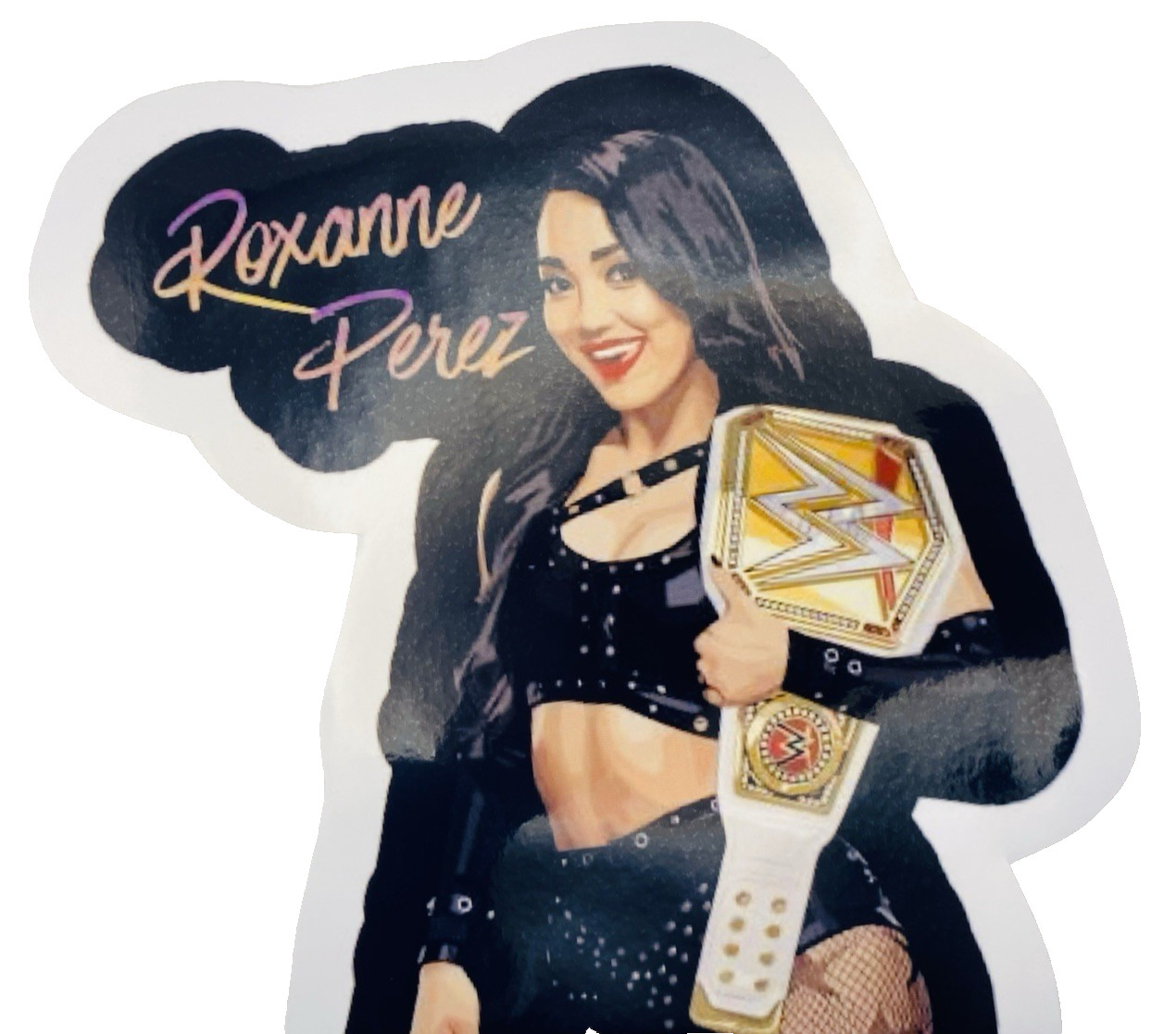 Female Wrestler Water Resistant Xbox Car Decal Laptop Vinyl Sticker PlayStation