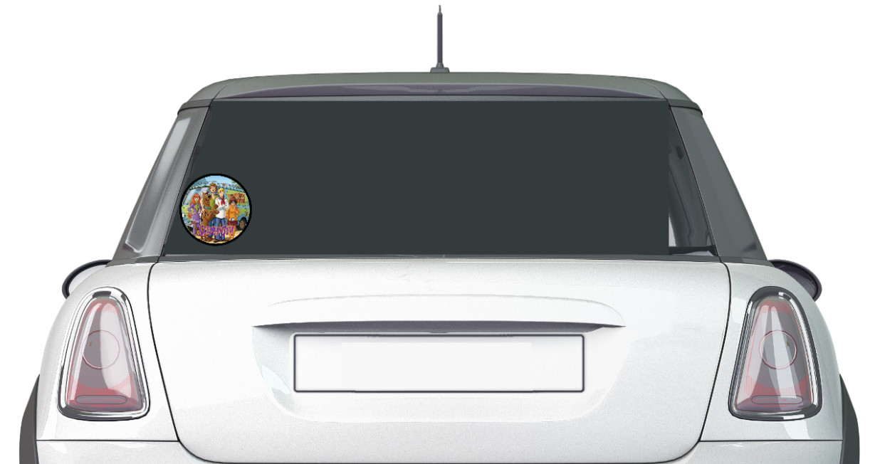 Scooby Do (Gang) – 4" Handcrafted Vinyl Decal Car Laptop Cooler Journal Decor 26
