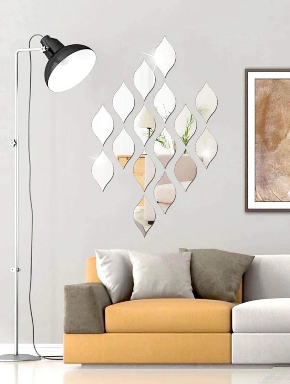 Mirror design for wall living room bedroom bathroom kitchen dining room or lobby