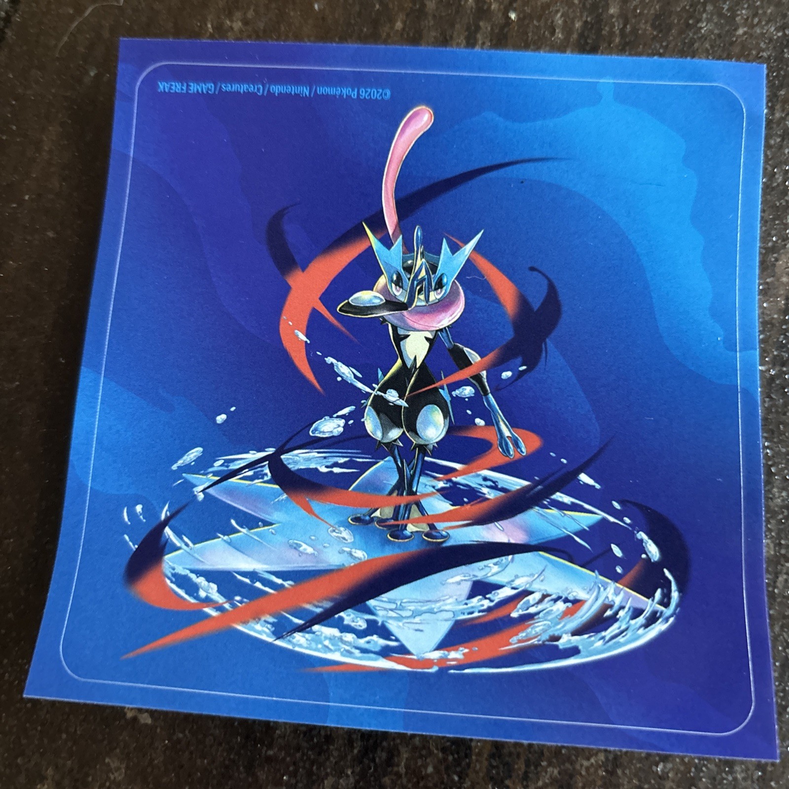 Pokemon TCG Mega Evolutions Mega Reusable Sticker