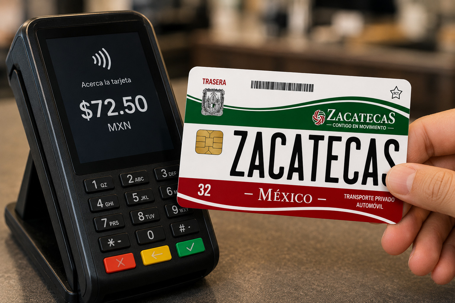 Patriotic Zacatecas Mexico License Pla Debit Card Credit Card Skin Vinyl Sticker