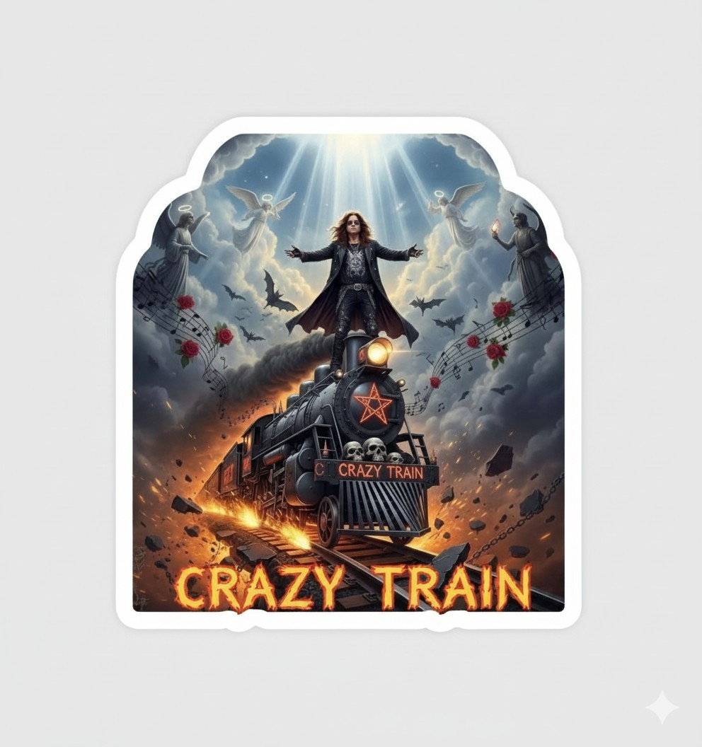 Ozzy Osbourne Sticker Decal Phone Laptop YOU PICK