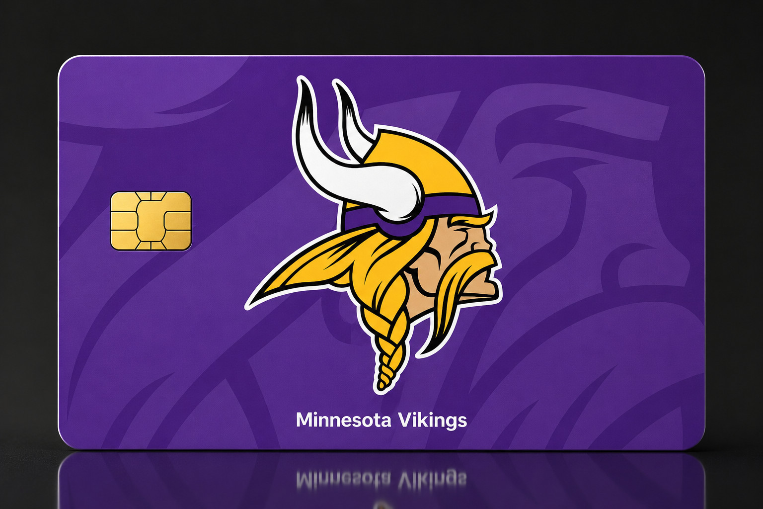 Minnesota Vikings Credit Debit Card Skin Decal NFL Football Vinyl Sticker Sports
