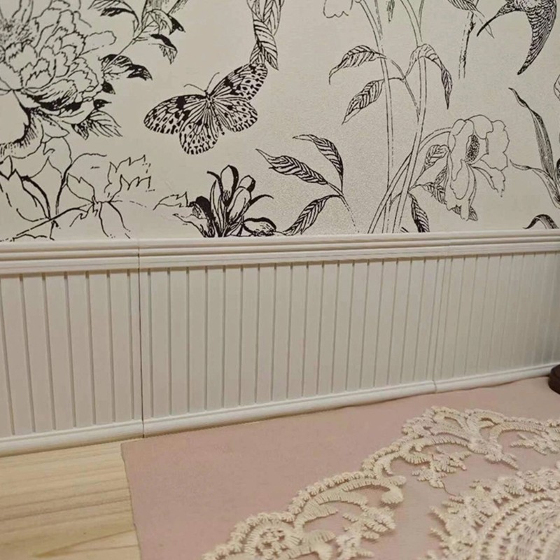 Display Wainscot Realistic Wall Panel Zakka Model Toy for 1:12 Scale