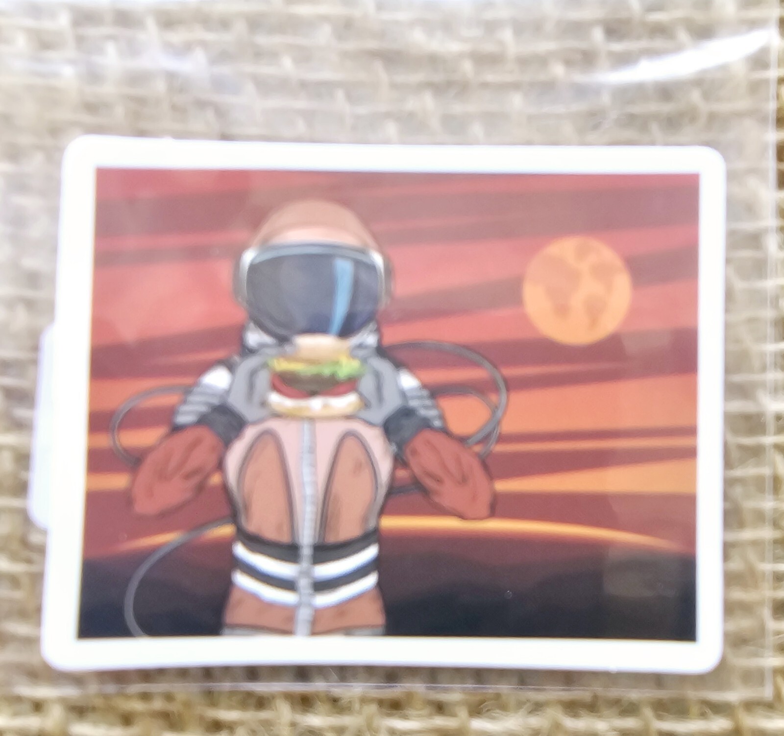 Space Planets Astronaut Waterproof Stickers 2"+, 35 Pieces