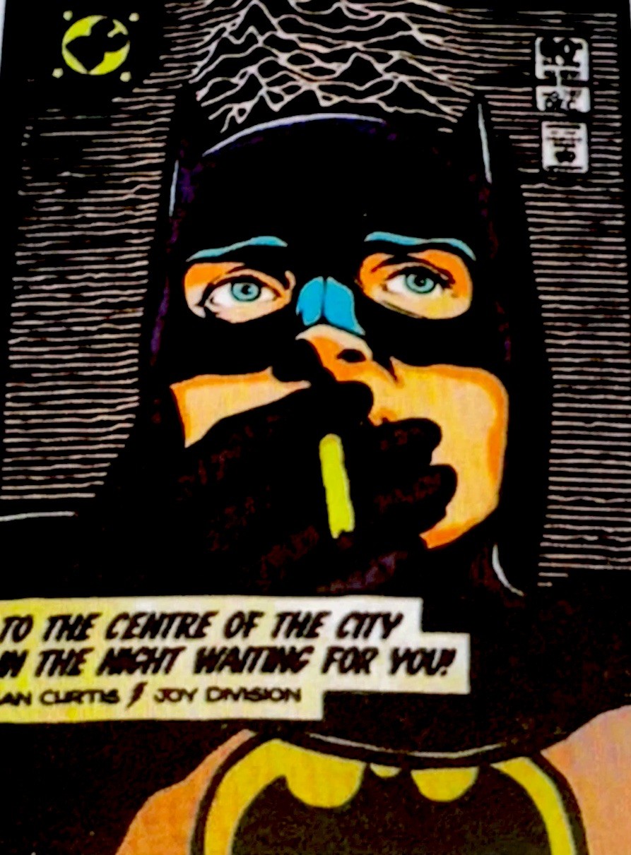 DC✨BATMAN STICKER✨💪🏼✨🖤✨💛✨💙✨🦇✨3” x 2”✨GLOSSY✨SMOKING TIME✨AWESOME✨💫