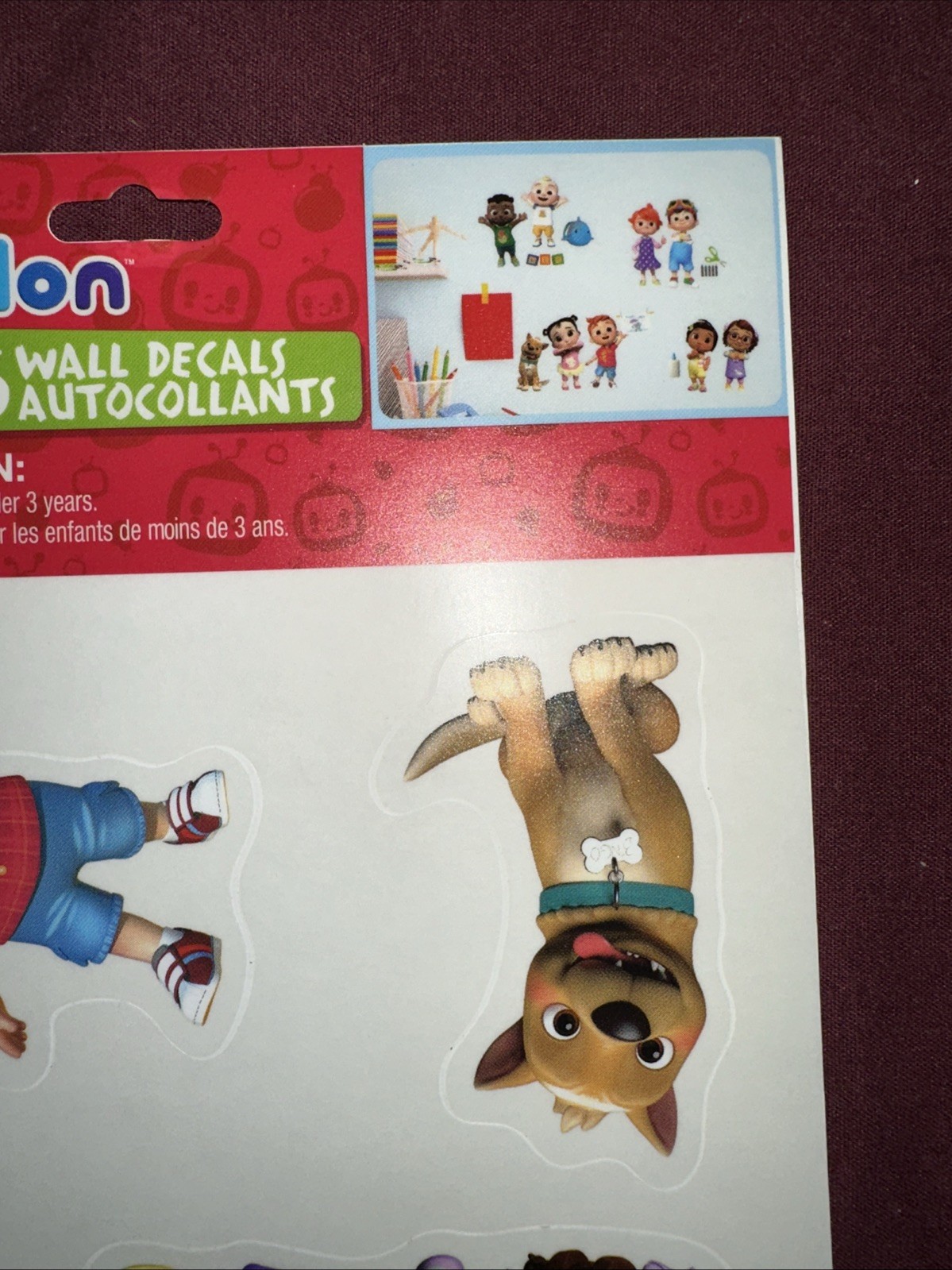 16 Cocomelon Wall Decals 2022 Moonbug Kids Room Decor Baby Toddler Nursery Gift