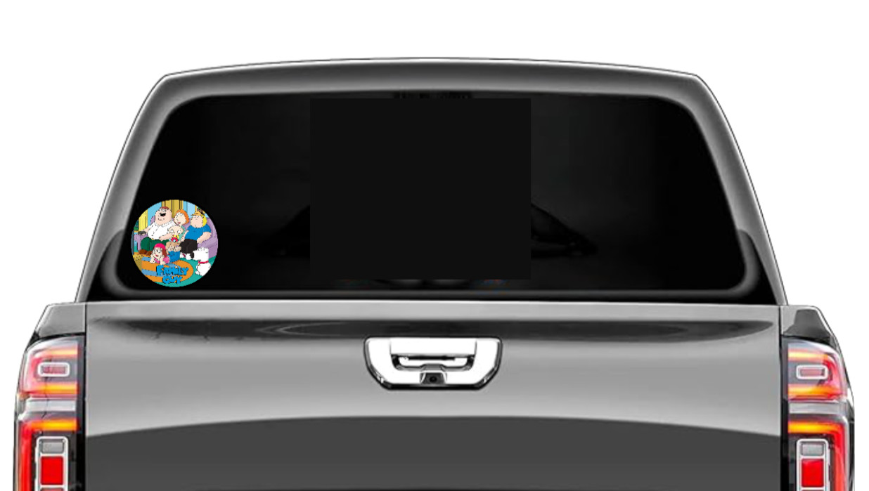 Family Guy "LR" – 4" Handmade Vinyl Decal Vehicle Laptop Cooler Decor Tumbler 26