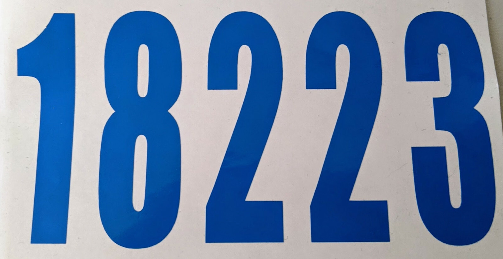 Custom Trash Bin / Wheelie Bin Address Number/Street Decal Stickers