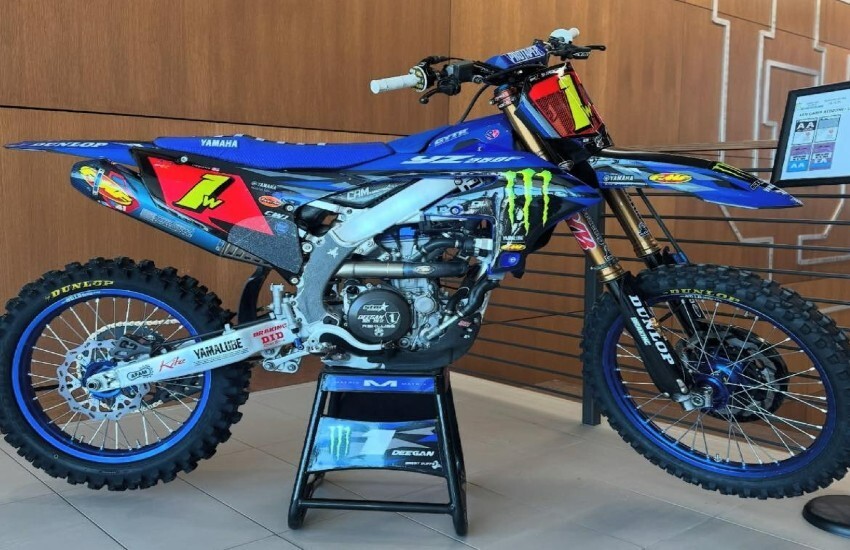 Deegan Supercross Bike Wall Vinyl Decal Poster Dirt Bike (Removable Adhesive)