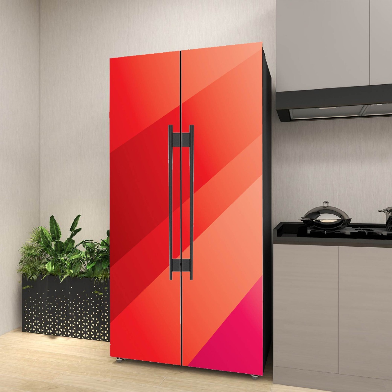 Fridge Wrap Cover Waterproof Appliance Vinyl