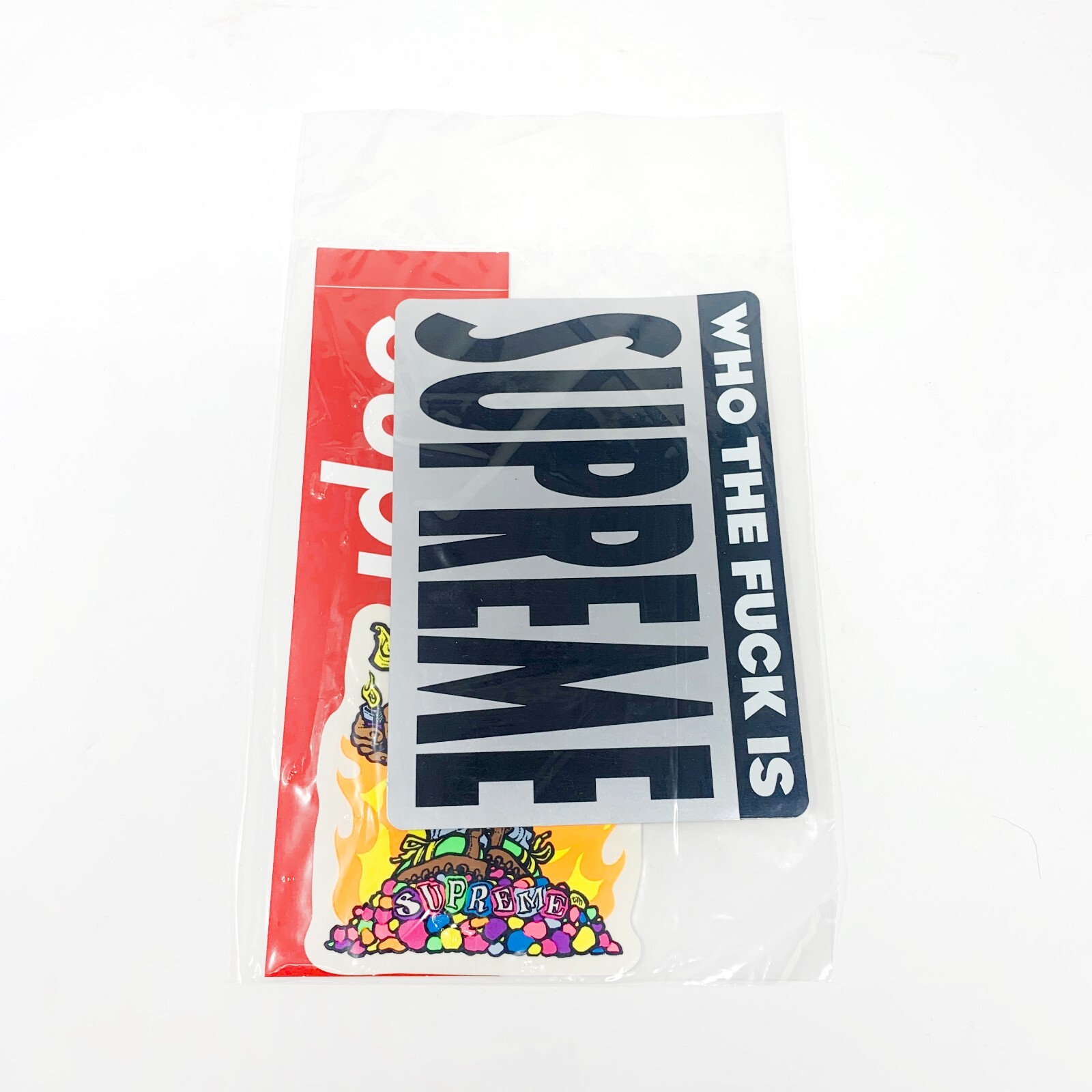 Supreme Bogo, Who The F Is Supreme, Andy Howell Sealed Sticker Pack