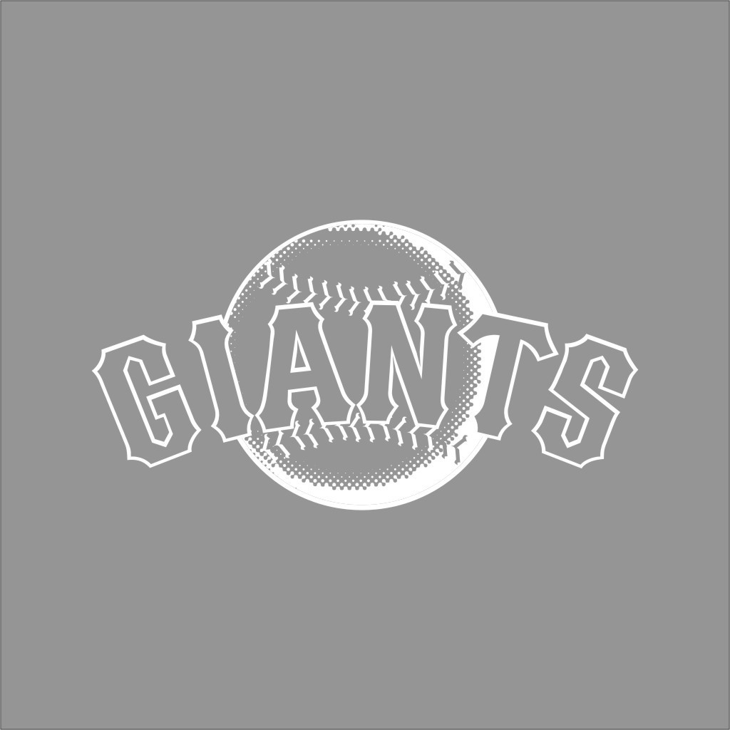 San Francisco Giants MLB Team Logo 1 Color Vinyl Decal Sticker Car Window Wall