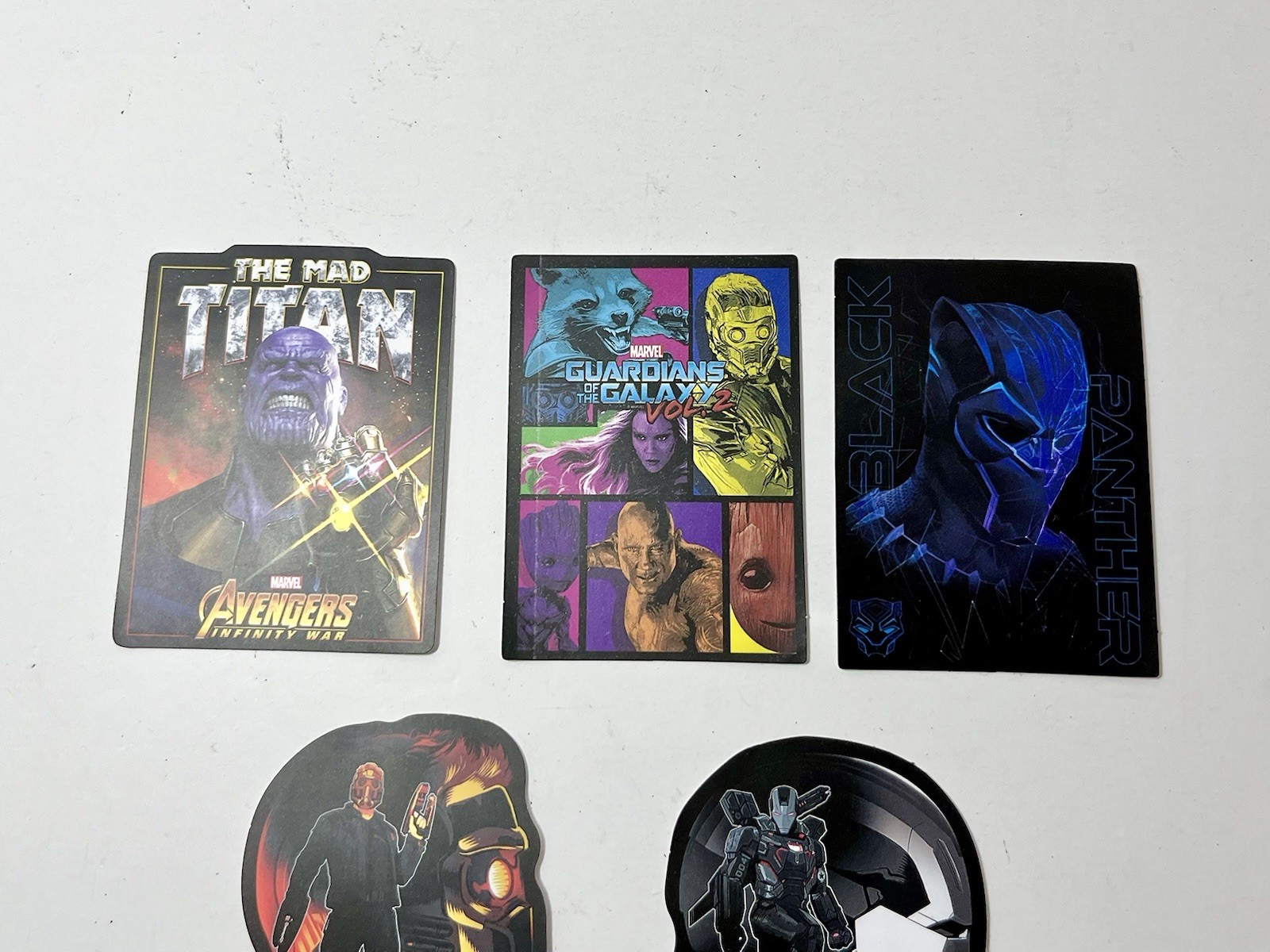Marvel Avengers Infinity War Sticker Set Thanos Captain America Star Lord Rocket