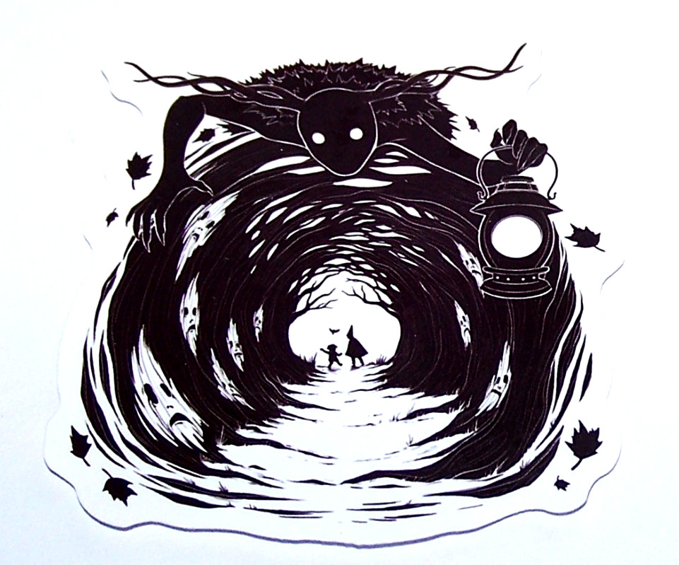 OVER THE GARDEN WALL – Cut Sticker Film Decal Movie TV Horror Wirt & Greg OTGW