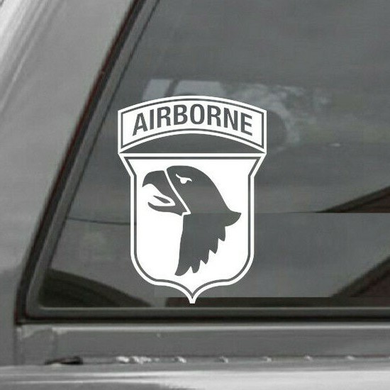 U.S. ARMY 101ST AIRBORNE DIVISION Vinyl Window Decal