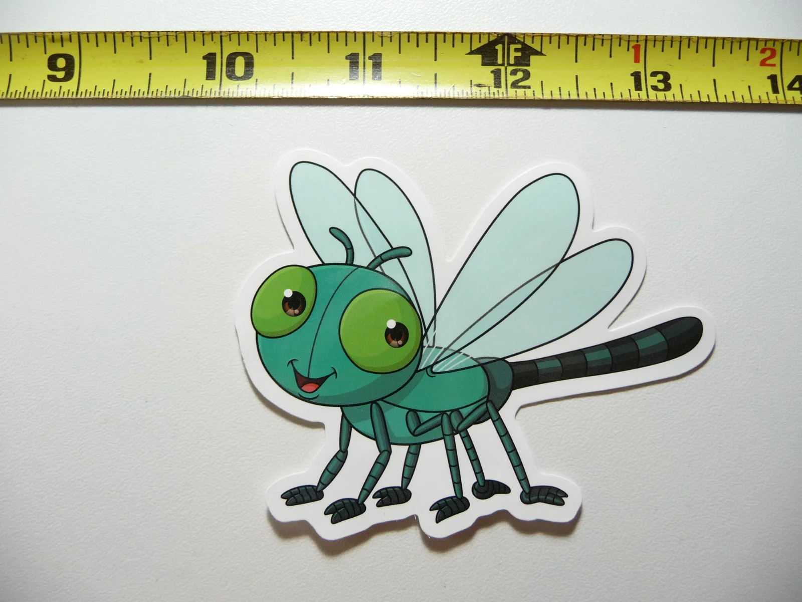 DRAGONFLY #6 SMALL STICKER DECAL BUG INSECT FUN FUNNY