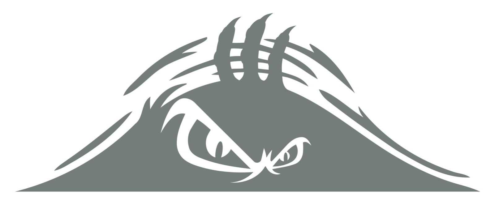 Peeking Angry Eyes Vinyl Decal Made in USA Assorted colors & sizes Auto 6+yrs