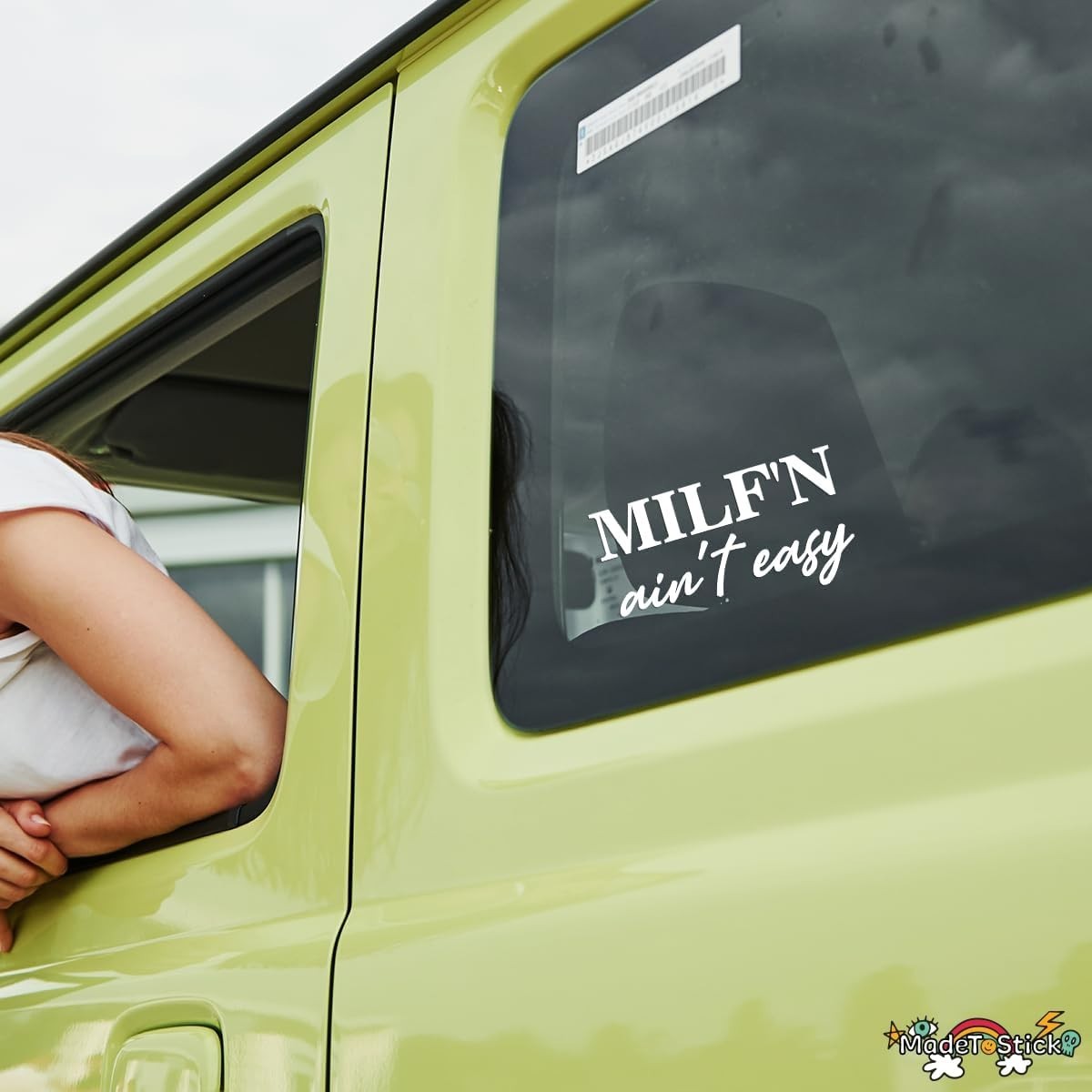 MILF'N Ain't Easy 3" x 5.6" Sticker Vinyl Decal