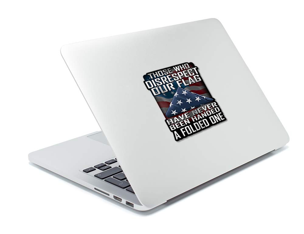 "Patriotic Flag Decal 7" for Cars, Trucks, Motorcycles, Boats & Laptops – Vet…