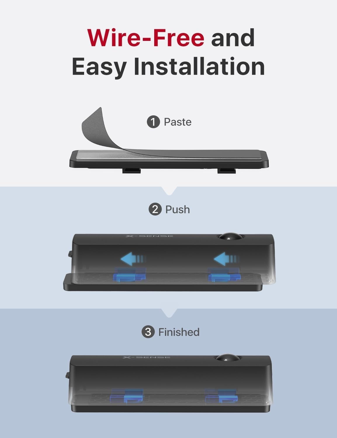 Smart Mailbox Alarm, Wireless Long Range Mailbox Alert, Mailbox Sensor with SBS5