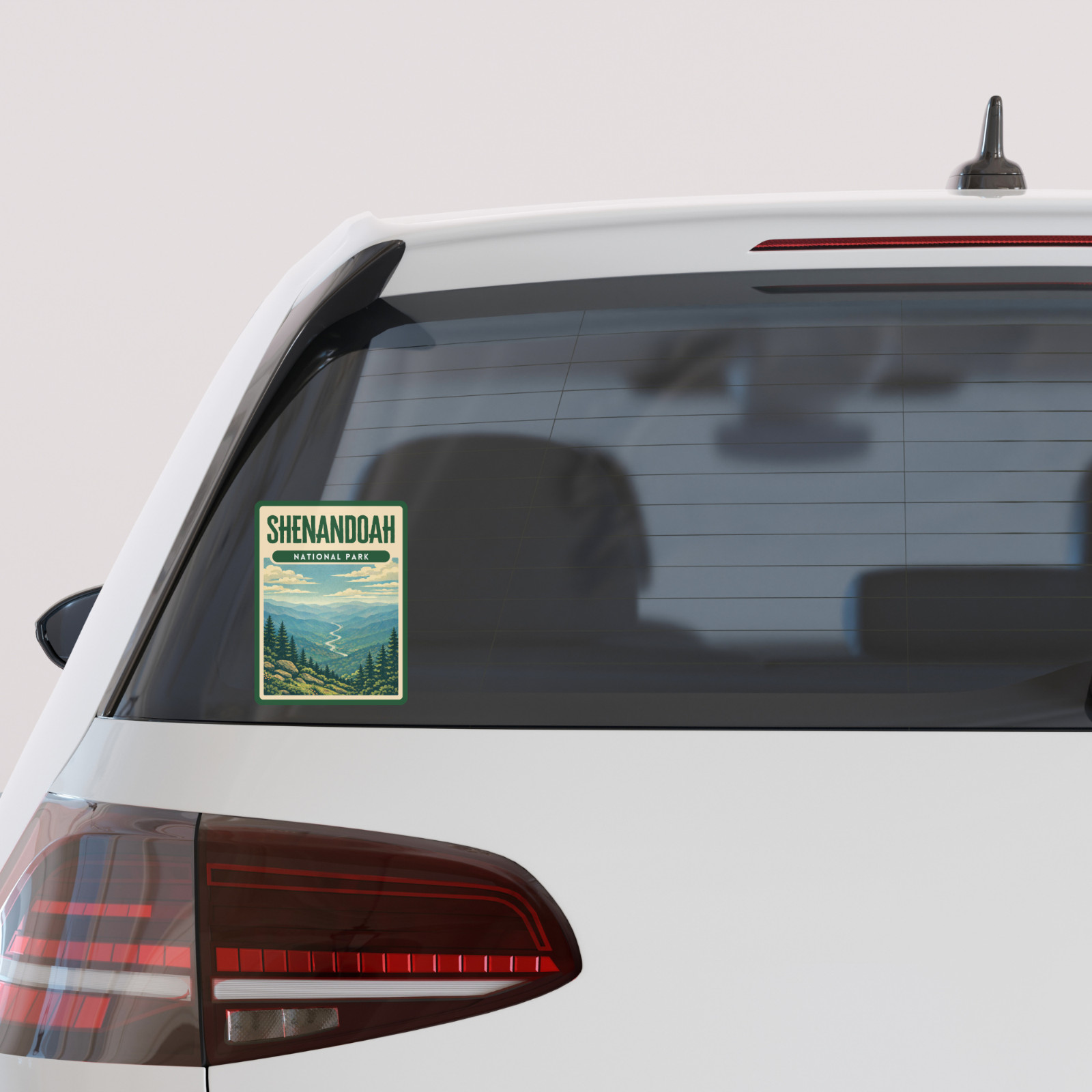 Shenandoah National Park Sticker Retro Screen Print Vinyl Decal Travel Gift