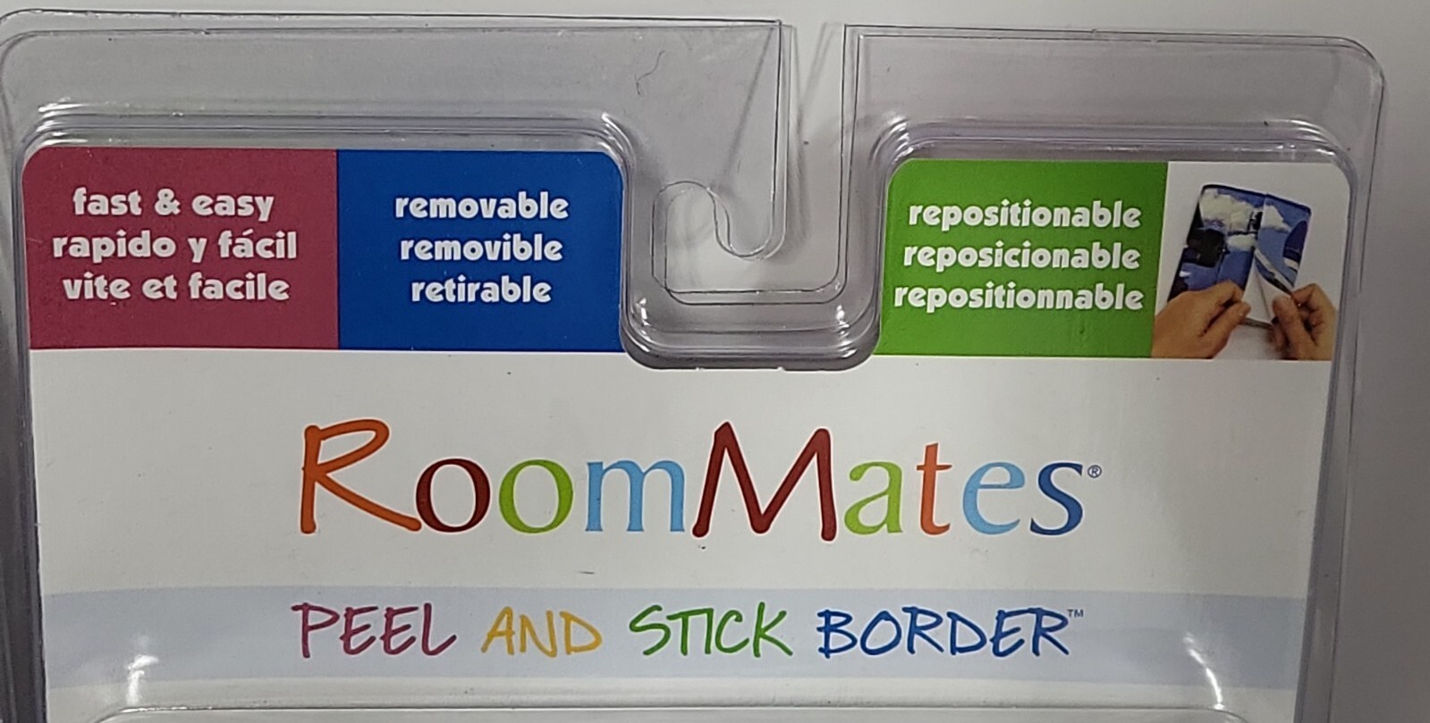 Lot of 3 Room Mates Kids Air Planes Vinyl Removable Peel Stick Wallpaper Border