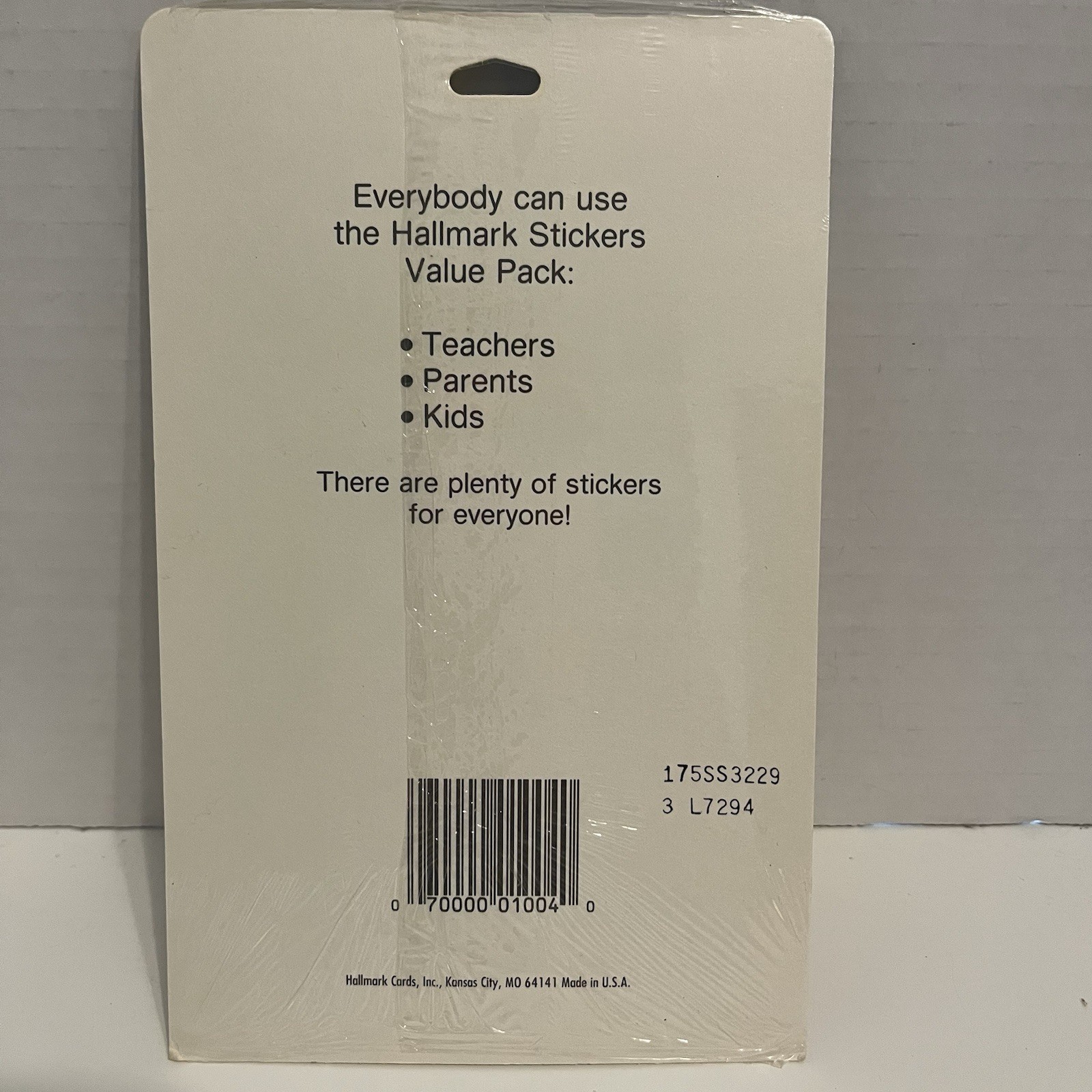 Vintage 1986 Hallmark Stickers ~ 8 Sheets ~ Sealed Package