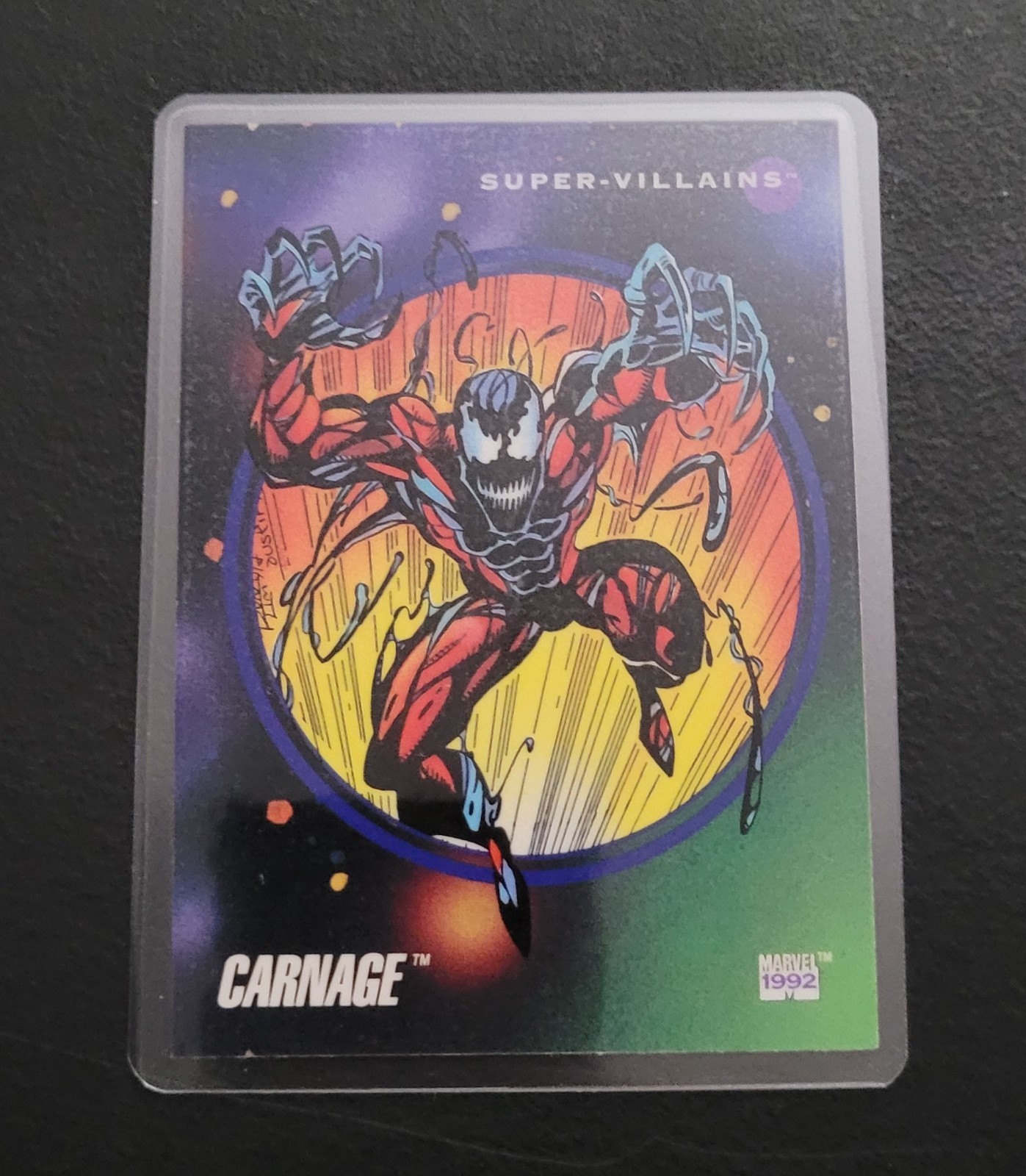 1990's Impel Marvel Univ Super Villains Fridge/Locker/Cabinet Laminated Magnet
