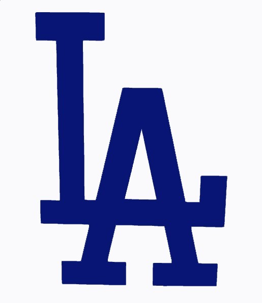 LA Dodgers 5" vinyl car window/ laptop sticker