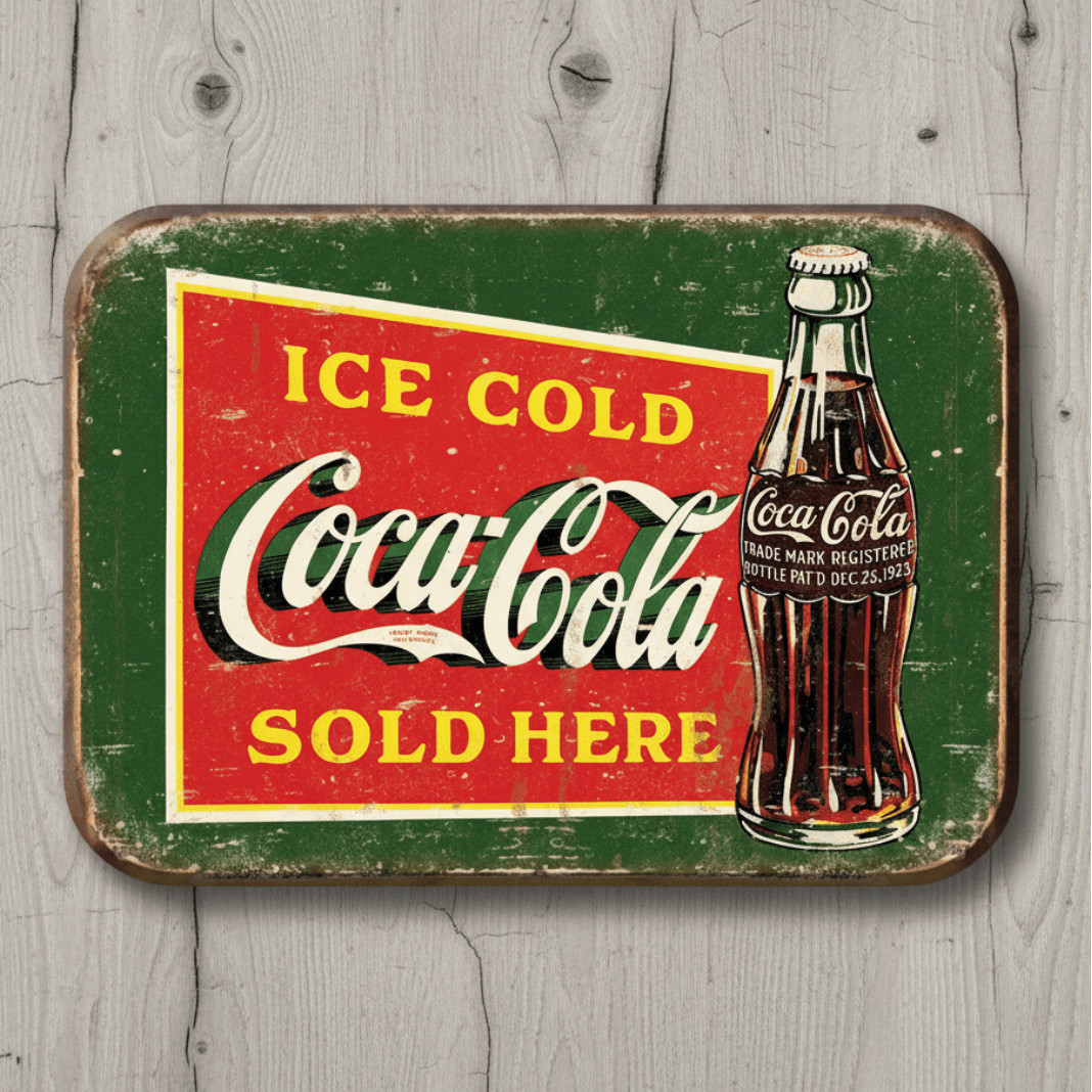Coca-Cola Ice Cold Sold Here Magnet