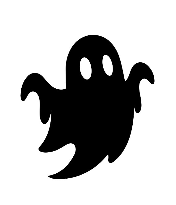 Scary Ghost Vinyl Decal Sticker Car Truck Window Laptop Halloween d2