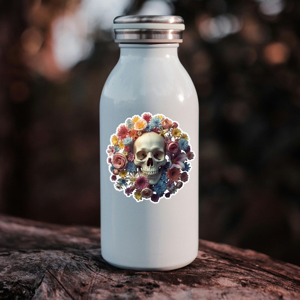 Skull Stickers Waterproof Vinyl Decal Glossy Matte Laminated Die Cut New