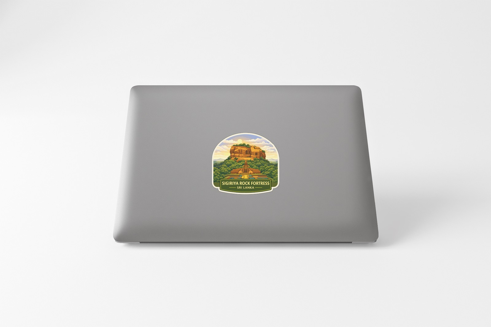 Sigiriya Rock Fortress site Sri Lanka Sticker Decal Vinyl Die-Cut World Heritage