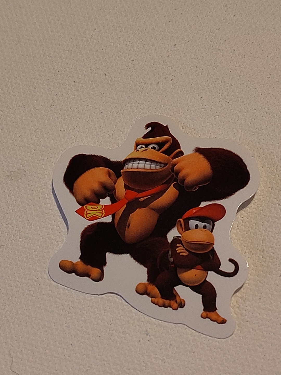 Donkey Kong & Diddy Kong Super Mario Party Decal Sticker Decor Video Game 1.75"