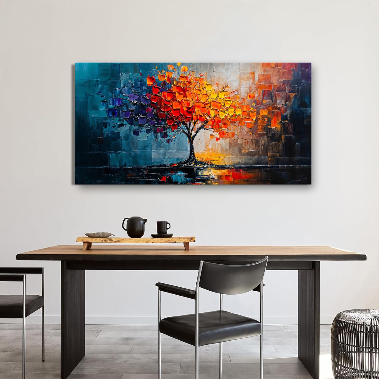 Canvas Wall Art Decor Modern Wall Art Pictures for Living Room Tree of Life W…