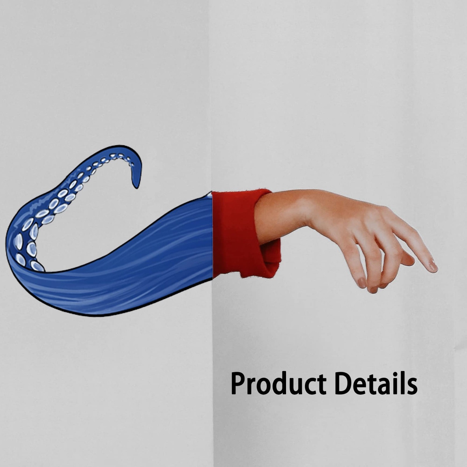 Kraken Octopus Wall Decals – Tentacle Art Stickers for Bathroom & Living Room De
