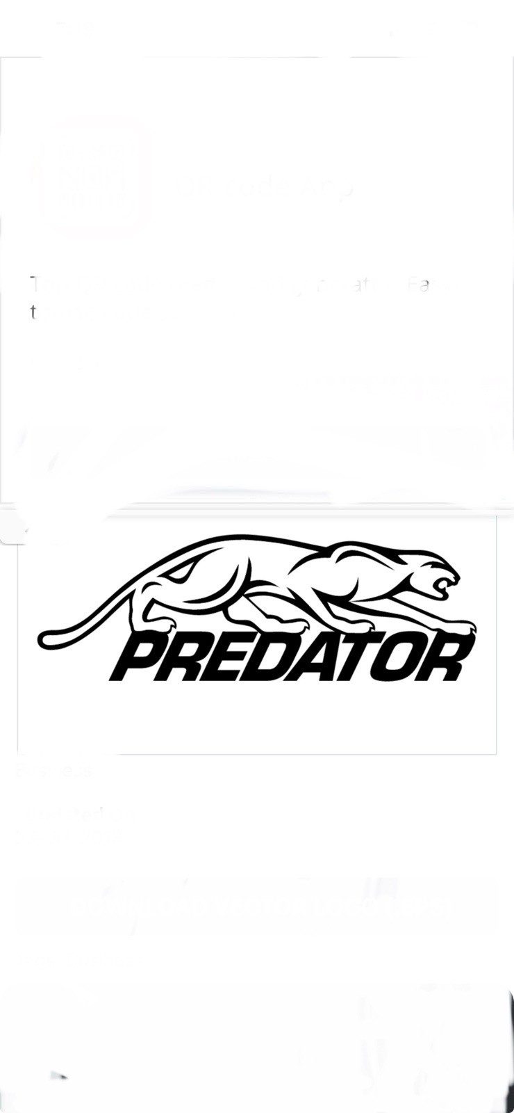 Predator Pool Cue Decal X 2