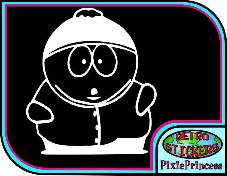 South Park Cartman Funny A Vinyl Sticker Truck Car Bike Wall Art Window Cartoon