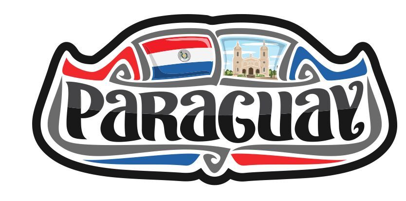 Paraguay Sticker Decal A405