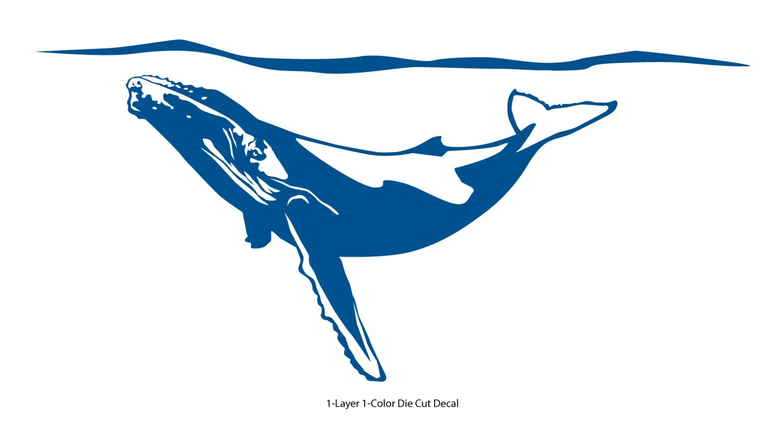 Sea life – Ocean Gray Whale 3 Outdoor Window Decal Vinyl Sticker 6Yrs Film