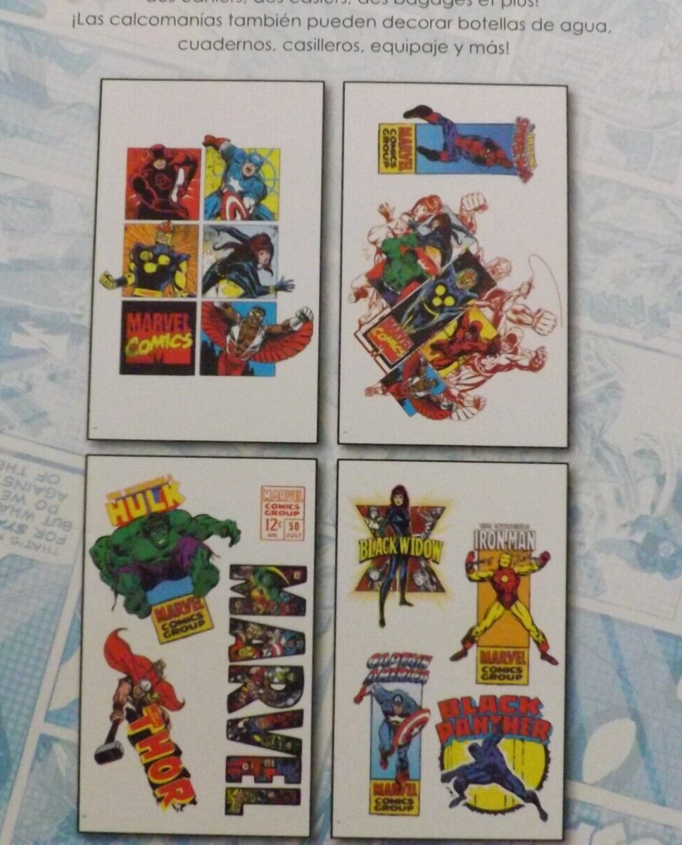 11 NEW MARVEL SUPERHEROS device decals stickers decoration