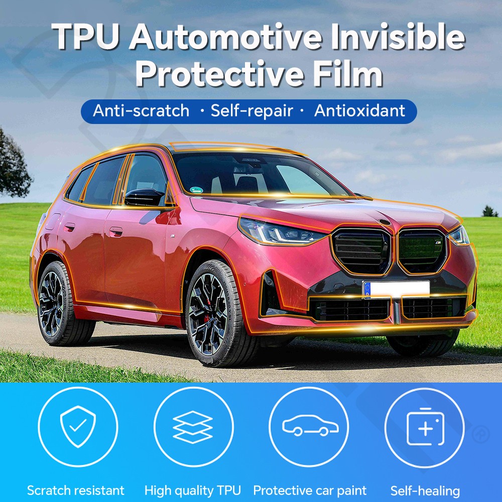 BMW X3 M50/M Sport 30 G45 2025 PreCut Paint Protection Film Gloss Clear PPF TPU